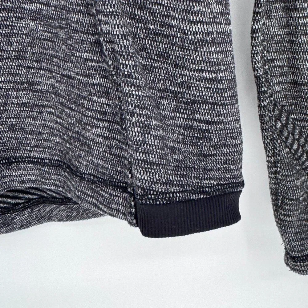 Lululemon Base Runner Long Sleeve Pullover Mini Check Pique Black 4 (Estimated)